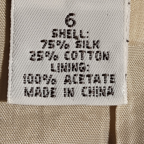 Ann Taylor LOFT, NWOT Women's Skirt, Size 6, Beige with Floral Pattern - Picture 6 of 7